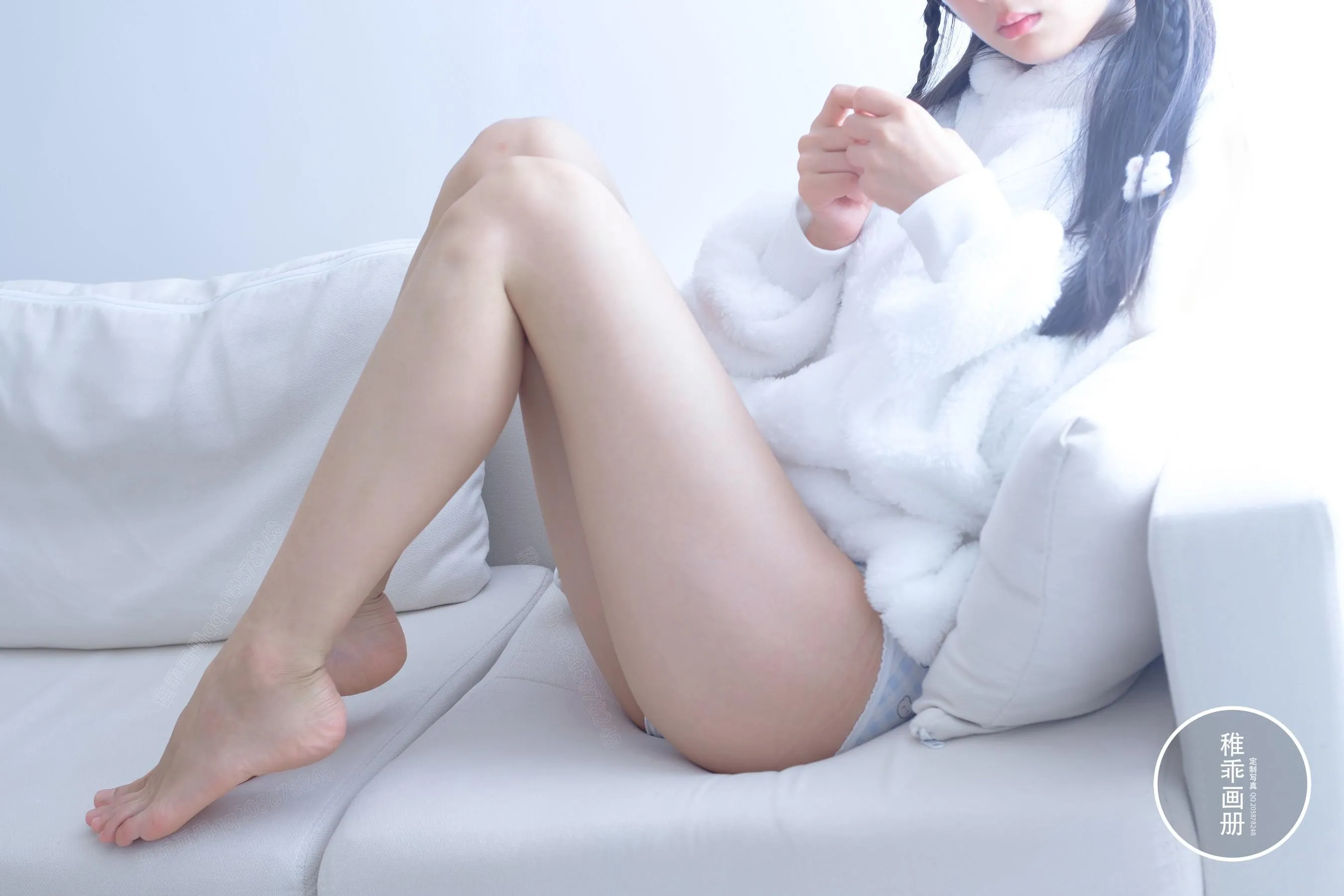 稚乖画册 – NO.19 晴空10 夜夜 白丝双马尾 [80P]插图9